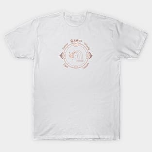 Zodiac design Aquarius T-Shirt